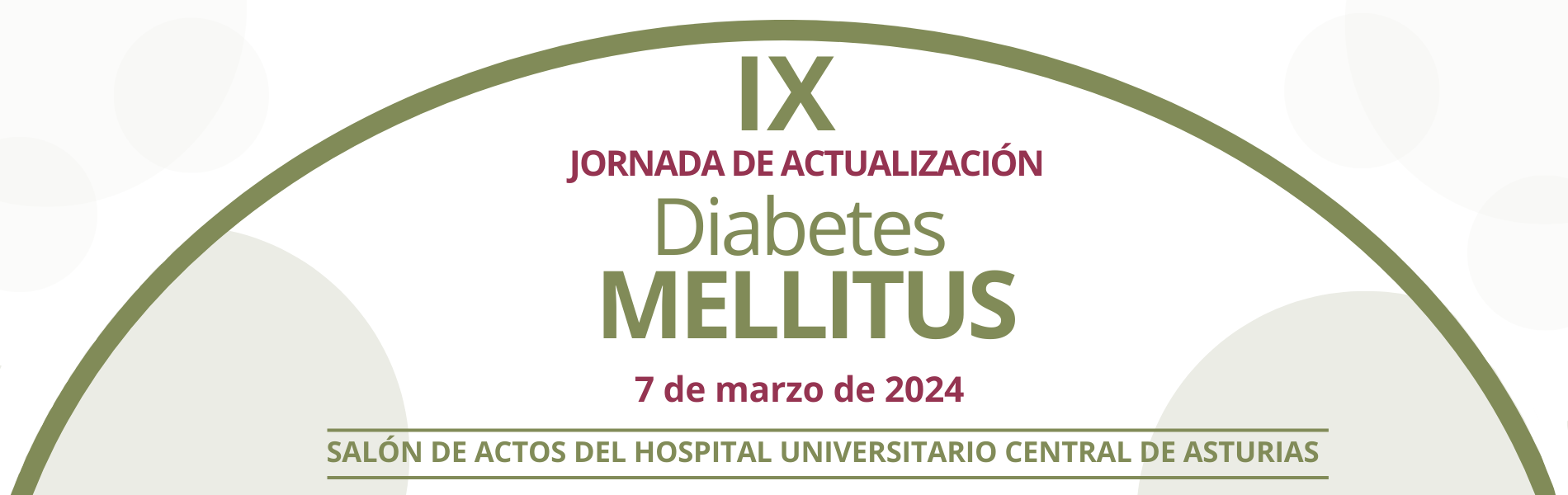 IX Jornada Diabetes Mellitus 2024